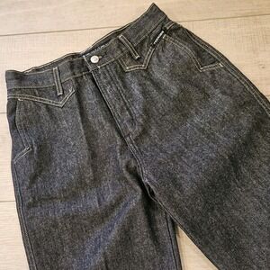Vintage Rockies Jeans Women's Western‎ High Rise Cowgirl Size 29/9 Black